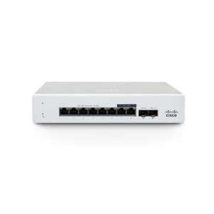 MS130-8 Switch versátil y compacto con PoE+, mGig y SFP+ opcionales